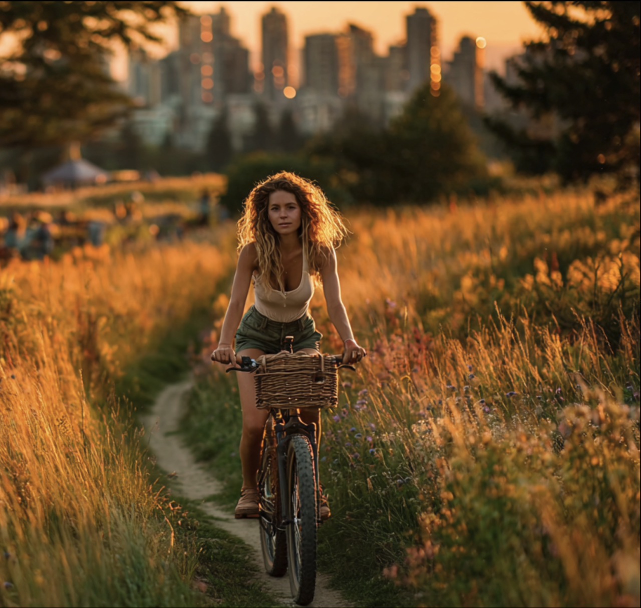 Route to the meadows